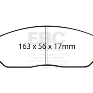 ebcDP41740R: EBC Yellowstuff Brake Pad Sets