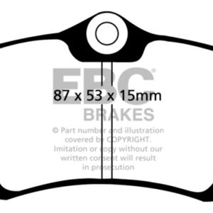ebcDP2680: EBC Greenstuff Brake Pad Sets