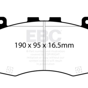 ebcDP42400R: EBC Yellowstuff Brake Pad Sets