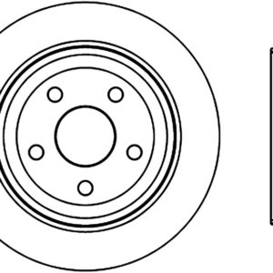 sto126.58007SR: ST Slotted Sport Brake Rotors