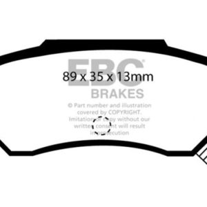 ebcDP3642/2C: EBC Redstuff Brake Pad Sets