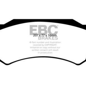 ebcDP41739R: EBC Yellowstuff Brake Pad Sets