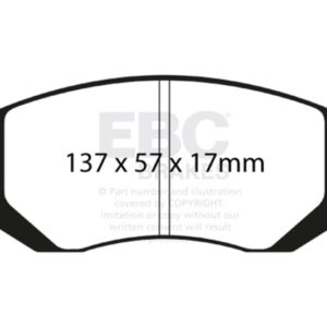 ebcDP31661C: EBC Redstuff Brake Pad Sets