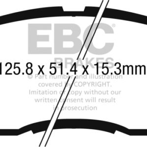 ebcDP42275R: EBC Yellowstuff Brake Pad Sets