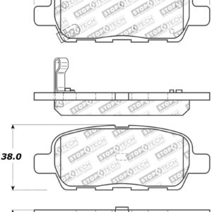 sto308.09050: ST Street Brake Pads