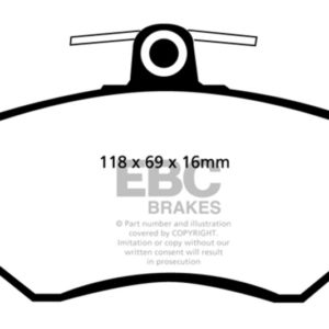 ebcDP41112R: EBC Yellowstuff Brake Pad Sets