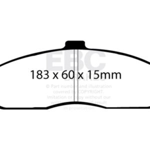ebcDP31162C: EBC Redstuff Brake Pad Sets