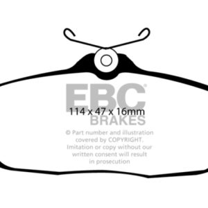 ebcDP31164C: EBC Redstuff Brake Pad Sets