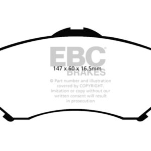 ebcDP61798: EBC Greenstuff Brake Pad Sets