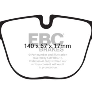 ebcDP32008C: EBC Redstuff Brake Pad Sets