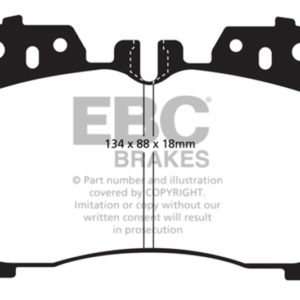 ebcDP41811R: EBC Yellowstuff Brake Pad Sets