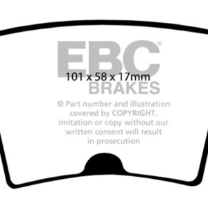 ebcDP41722R: EBC Yellowstuff Brake Pad Sets