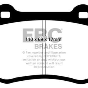 ebcDP31031C: EBC Redstuff Brake Pad Sets