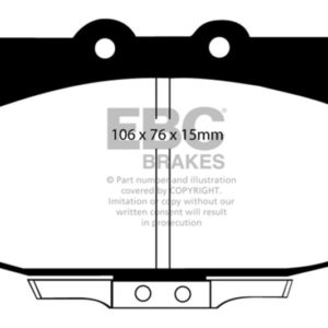 ebcDP4763R: EBC Yellowstuff Brake Pad Sets