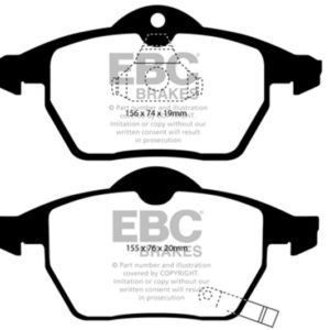 ebcDP31443C: EBC Redstuff Brake Pad Sets