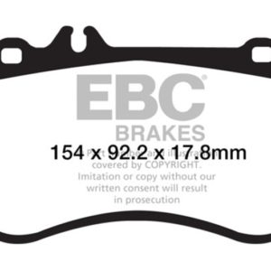 ebcDP42138R: EBC Yellowstuff Brake Pad Sets