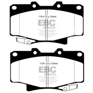 ebcDP6992: EBC Greenstuff Brake Pad Sets