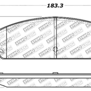 sto305.10580: ST Street Brake Pads