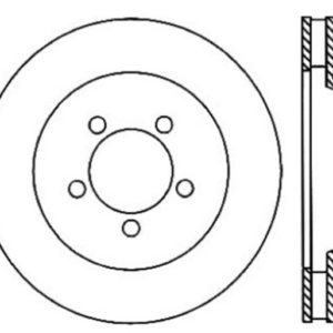 sto128.61086L: ST Drilled Sport Brake Rotors
