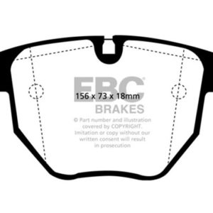 ebcDP31036C: EBC Redstuff Brake Pad Sets