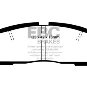 ebcDP3608/2C: EBC Redstuff Brake Pad Sets