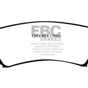 ebcDP61282: EBC Greenstuff Brake Pad Sets