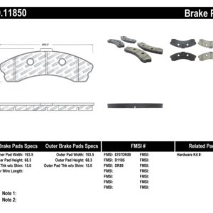 sto309.11850: ST Sport Brake Pads