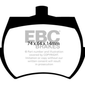 ebcDP4127R: EBC Yellowstuff Brake Pad Sets