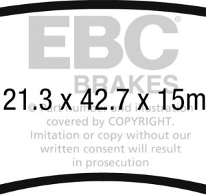 ebcDP42262R: EBC Yellowstuff Brake Pad Sets