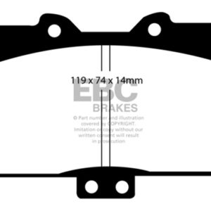 ebcDP31097C: EBC Redstuff Brake Pad Sets