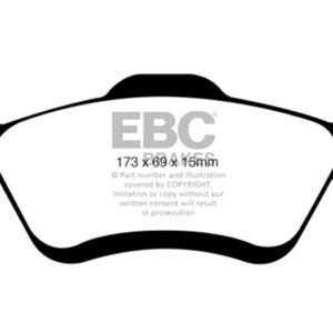 ebcDP61709: EBC Greenstuff Brake Pad Sets
