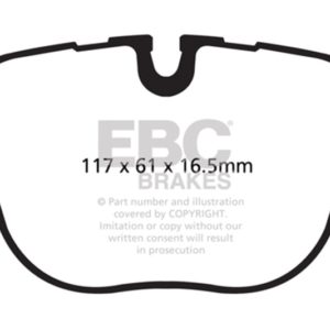 ebcDP62068: EBC Greenstuff Brake Pad Sets