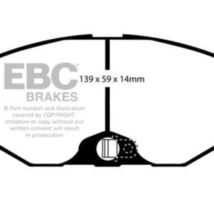 ebcDP31471C: EBC Redstuff Brake Pad Sets