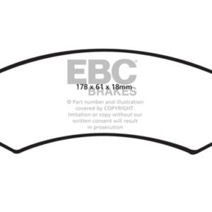 ebcED91738: EBC Extra Duty Brake Pad Sets