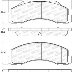 sto309.14140: ST Sport Brake Pads