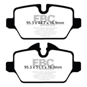 ebcDP42102R: EBC Yellowstuff Brake Pad Sets