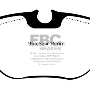 ebcDP61038: EBC Greenstuff Brake Pad Sets