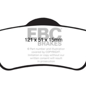 ebcDP31834C: EBC Redstuff Brake Pad Sets