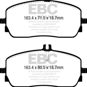 ebcDP42390R: EBC Yellowstuff Brake Pad Sets
