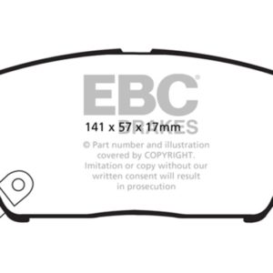 ebcDP31856C: EBC Redstuff Brake Pad Sets
