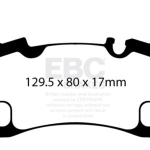 ebcDP42380R: EBC Yellowstuff Brake Pad Sets