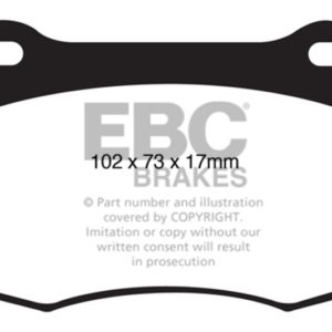 ebcDP41820R: EBC Yellowstuff Brake Pad Sets