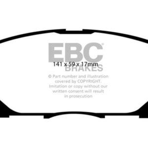 ebcDP41681R: EBC Yellowstuff Brake Pad Sets