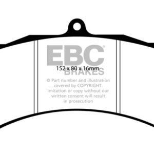 ebcDP3032C: EBC Redstuff Brake Pad Sets