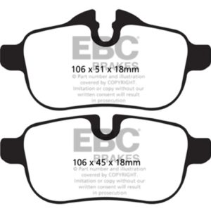 ebcDP42046R: EBC Yellowstuff Brake Pad Sets