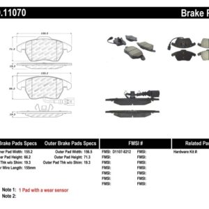 sto309.11070: ST Sport Brake Pads
