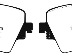 ebcDP62245: EBC Greenstuff Brake Pad Sets