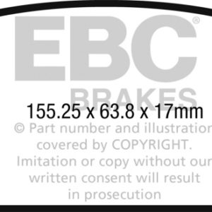 ebcDP22273: EBC Greenstuff Brake Pad Sets