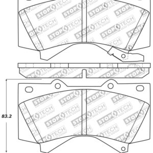 sto309.13030: ST Sport Brake Pads