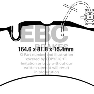 ebcDP42354R: EBC Yellowstuff Brake Pad Sets